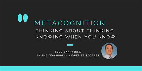 developing metacognition skills  higher ed students