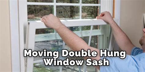 remove  double hung window sash detailed explain