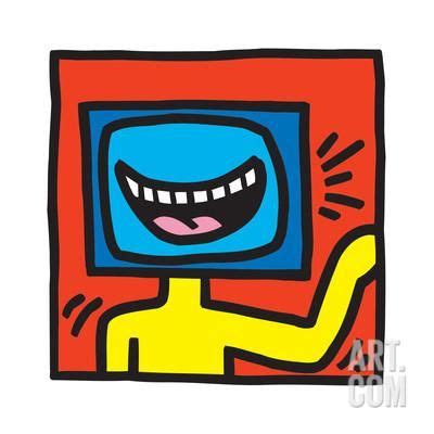 untitled pop art giclee print keith haring artcom pop art keith haring keith haring art