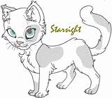 Coloring Warrior Cats Pages Print Coloringhome sketch template