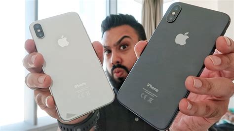 Iphone X Space Gray Vs Silver Youtube