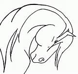 Horse Head Drawing Drawings Line Horses Coloring Easy Face Clip Draw Heads Pages Clipart Cliparts Running Lineart Deviantart Designs Print sketch template