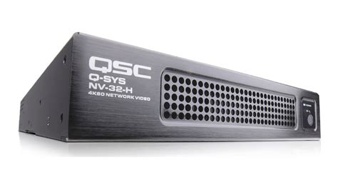 qsc adds native video distribution   sys ecosystem avnetwork