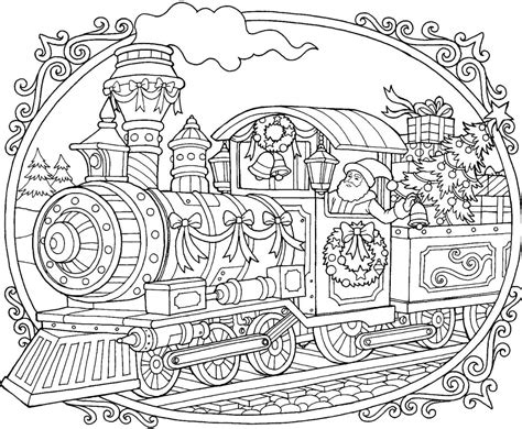 slipofmind train coloring pages  adults