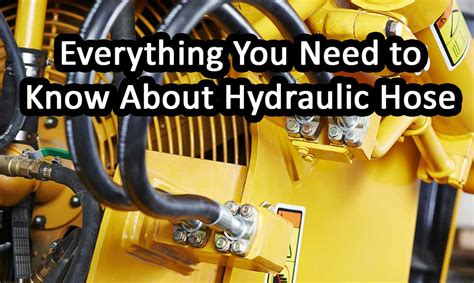 everything you need to know about hydraulic hose rg group