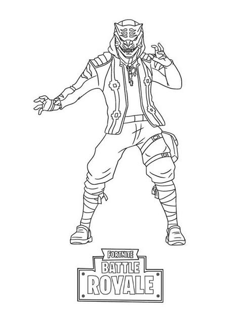 rust lord fortnite coloring page