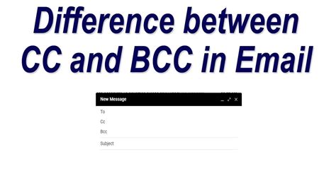 English For Emails Cc And Bcc Explained Cc Vs Bcc Chewathai27 Hot Sex
