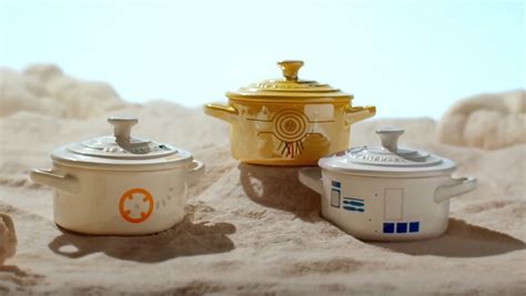 le creuset  unleashing limited edition star wars cookware