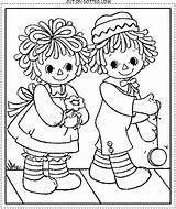 Doll Coloring Rag Pages Raggedy Ann Printable Kids Andy Drawing Colouring Baby Print Getdrawings Para Adult Book Color Getcolorings Choose sketch template