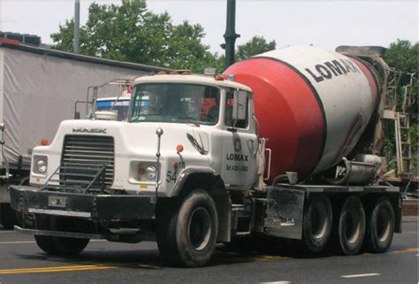 mack concrete truck cement truck concrete mixers