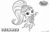 Shimmer Shine Coloring Pages Dancing Mermaid Printable Kids Template Color Bettercoloring sketch template