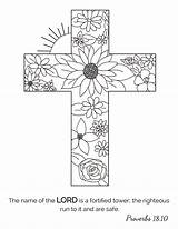 Coloring Christian Book Cross Pages Kids Printable Adult Jesus Amazon Drawings Bible sketch template