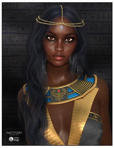 Egyptian Mega Bundle Characters Outfits Hair Poses And Lights 3d