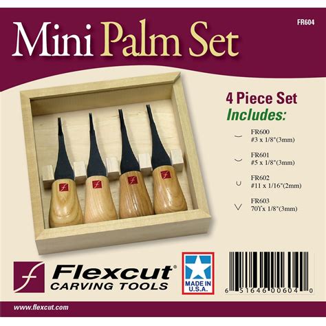 woodcarving mini palm set fr chippingaway