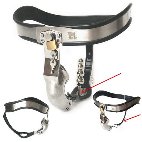 Male Chastity Belts Stainless Steel One Wire Or T Chastity Device With