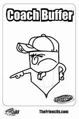 Coloring Pages Color Coach Book Characters Favorite Print sketch template