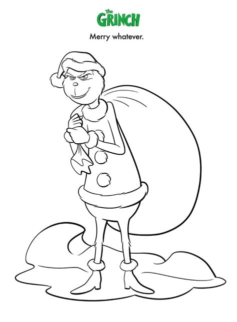 pin  kristin smith   grinch grinch coloring pages cartoon