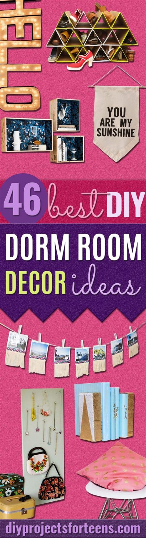 diy dorm room decor ideas diy projects  teens