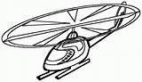 Coloriage Helicopter Helicoptere Dessin Aerei Colorier Imprimer Hélicoptère sketch template
