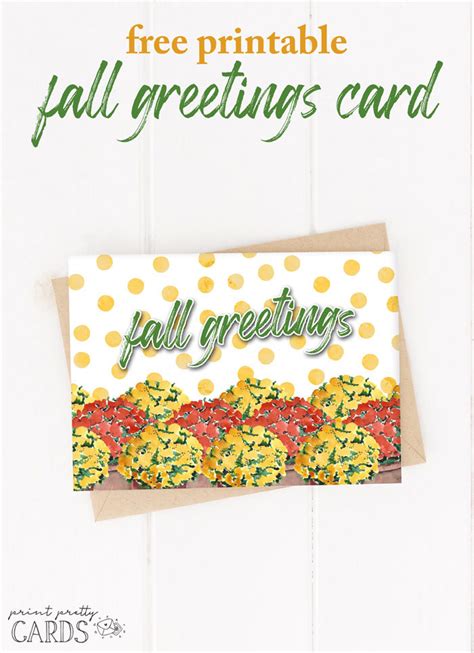 printable fall greeting cards print pretty cards