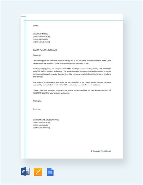 sample recommendation letter   company classles democracy