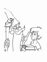 Sword Stone Coloring Pages Children Kids Simple Disney Color sketch template