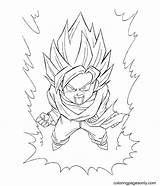 Goku Gokuu sketch template