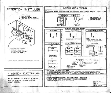 commercial overhead door wiring diagram gallery wiring diagram sample
