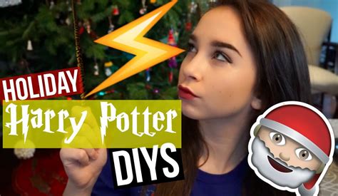 diy harry potter holiday decor gift ideas youtube