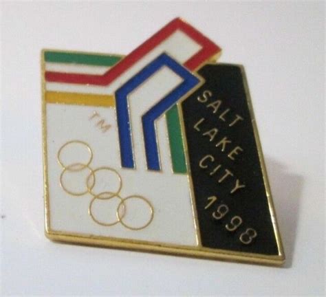 Salt Lake City Olympic Pin 1998 Series 1 For 2002 Winter Olympics Ebay