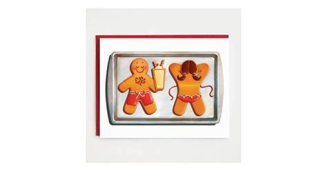 sunbathing gingerbread christmas card funny holiday cards popsugar love and sex photo 17