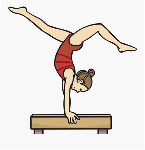 gymnast clipart balance beam clipart animation gymnastics hot sex picture