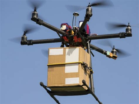 dutch startup  blockchains drones  droids  transport  deliver packages