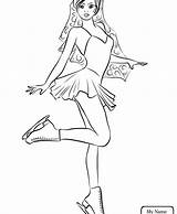 Coloring Skating Pages Figure Ice Ballerina Printable Drawing Color Kitty Hello Great Getdrawings Search Work Categories sketch template