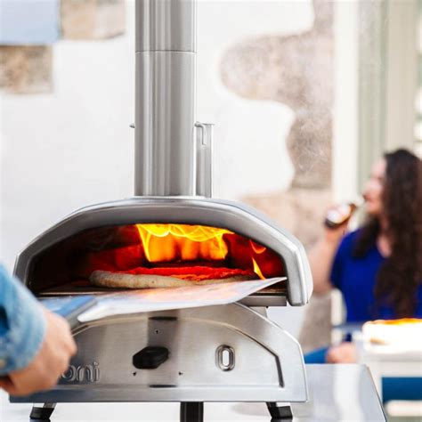 Ooni Fyra 12 Portable Woodfired Pellet Outdoor Pizza Oven Deluxe Kit