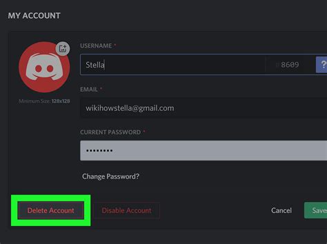 easy ways  delete  discord account  steps  pictures