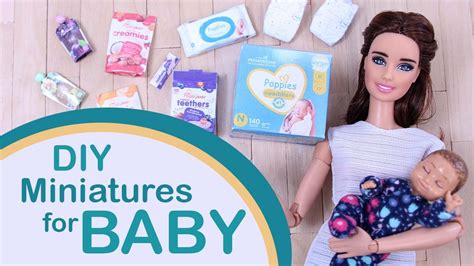 diy mini baby products  clothes  barbie babies diy baby mini
