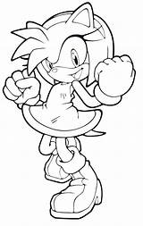 Sonic Amy Coloring Pages Rose Mario Knuckles Boom Printable Hedgehog Print Super Sheets Colouring Color Happy Birthday Tails Getcolorings Running sketch template