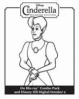Coloring Cinderella Stepmother Characters Pages sketch template