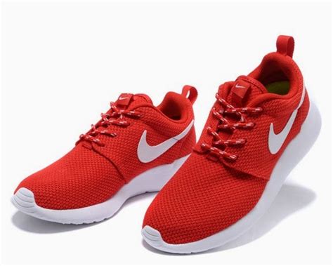 Hot Sell Online Popular Nike Roshe Run Womens Shoes Red