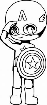 America Captain Coloring Pages Cartoon Chibi Face Kids Drawing Superhero Child Dessin Choose Board Wecoloringpage Coloringbay Getdrawings Sheets Popular Avengers sketch template