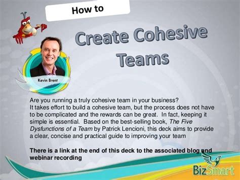 create cohesive teams