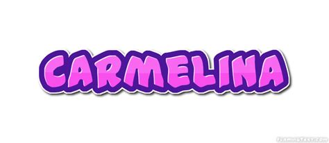 carmelina logo outil de conception de nom gratuit  partir de texte