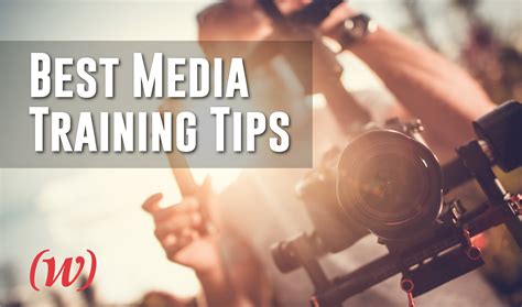 media training tips