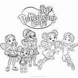 Butterbean Dazzle Poppy sketch template