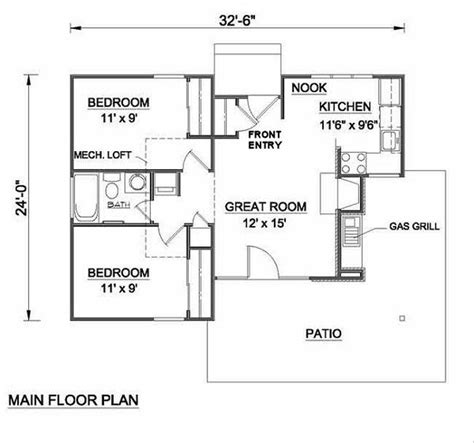 cottage style house plan  beds  baths  sqft plan   houseplanscom