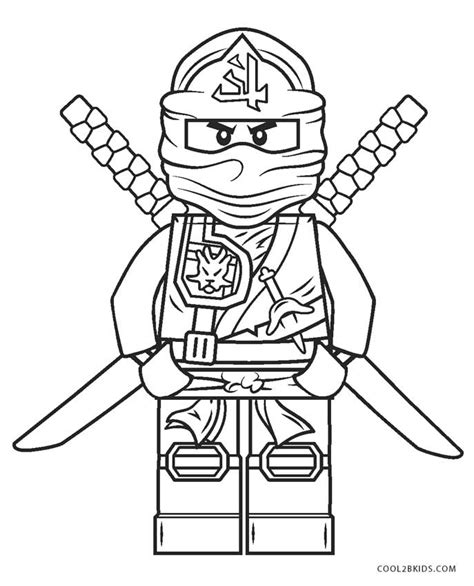 lego ninjago kai coloring pages