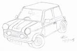 Mini Cooper Coloring Sketch Pages Sions Template Side Library Clipart Comments Deviantart Getdrawings Getcolorings sketch template