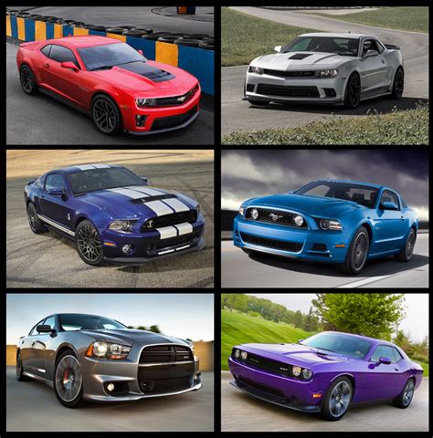 muscle cars    theyre  popular hot