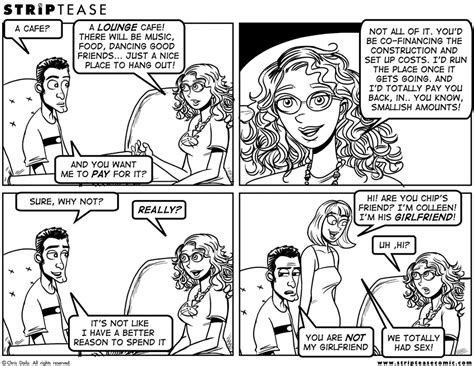 Striptease The Webcomic Guilty Pleasure